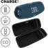 JBL Charge 5 Portable Waterproof Speaker with Powerbank - Blue